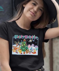 Pokemon Mad Engine Toddler Happy Holidays Graphic T Shirt