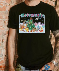 Pokemon Mad Engine Toddler Happy Holidays Graphic T Shirt