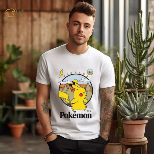 Pokemon Pikachu Camp Badge Shirt