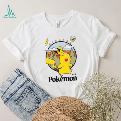 Pokemon Pikachu Camp Badge Shirt
