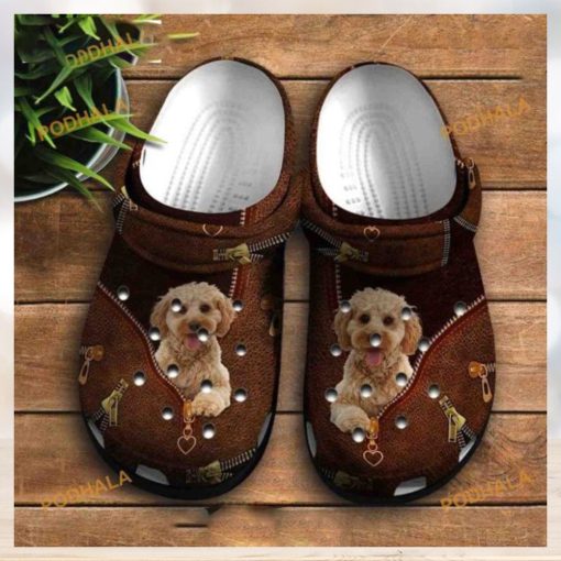 Poodle Owners Cute Dog Pattern Crocs