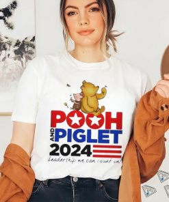 Pooh And Piglet 2024 Leadership We Can Count On T Shirt