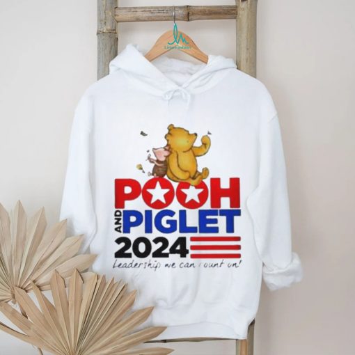 Pooh And Piglet 2024 Leadership We Can Count On T Shirt