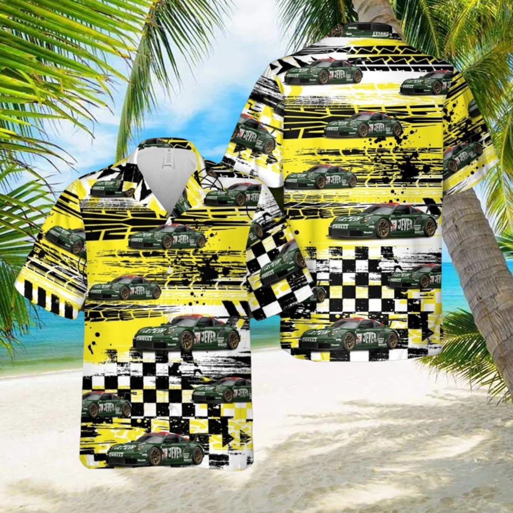 Porsche 911 RSR V2 3D Hawaiian Shirt Beach Lover Gift Porsche 911 RSR V2 3D Hawaiian Shirt Beach Lover Gift