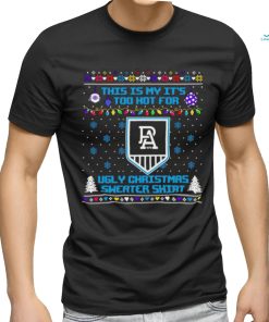 Port Adelaide Power this is my it’s too hot for ugly Christmas shirt