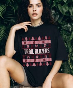 Portland Trail Blazers Holiday Christmas Tree T Shirt, hoodie, sweater, long sleeve and tank top Portland Trail Blazers Holiday Christmas Tree T Shirt