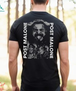 Post Malone Post Malone Tattoos Smoking Signature 2024 T Shirt