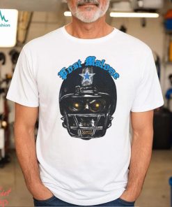 Post Malone X Dallas Cowboys skeleton helmet shirt