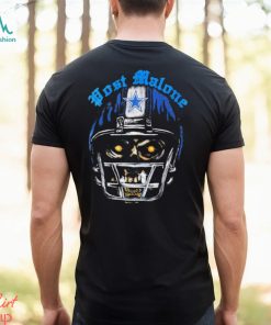 Post Malone X Dallas Cowboys skull helmet drip shirt