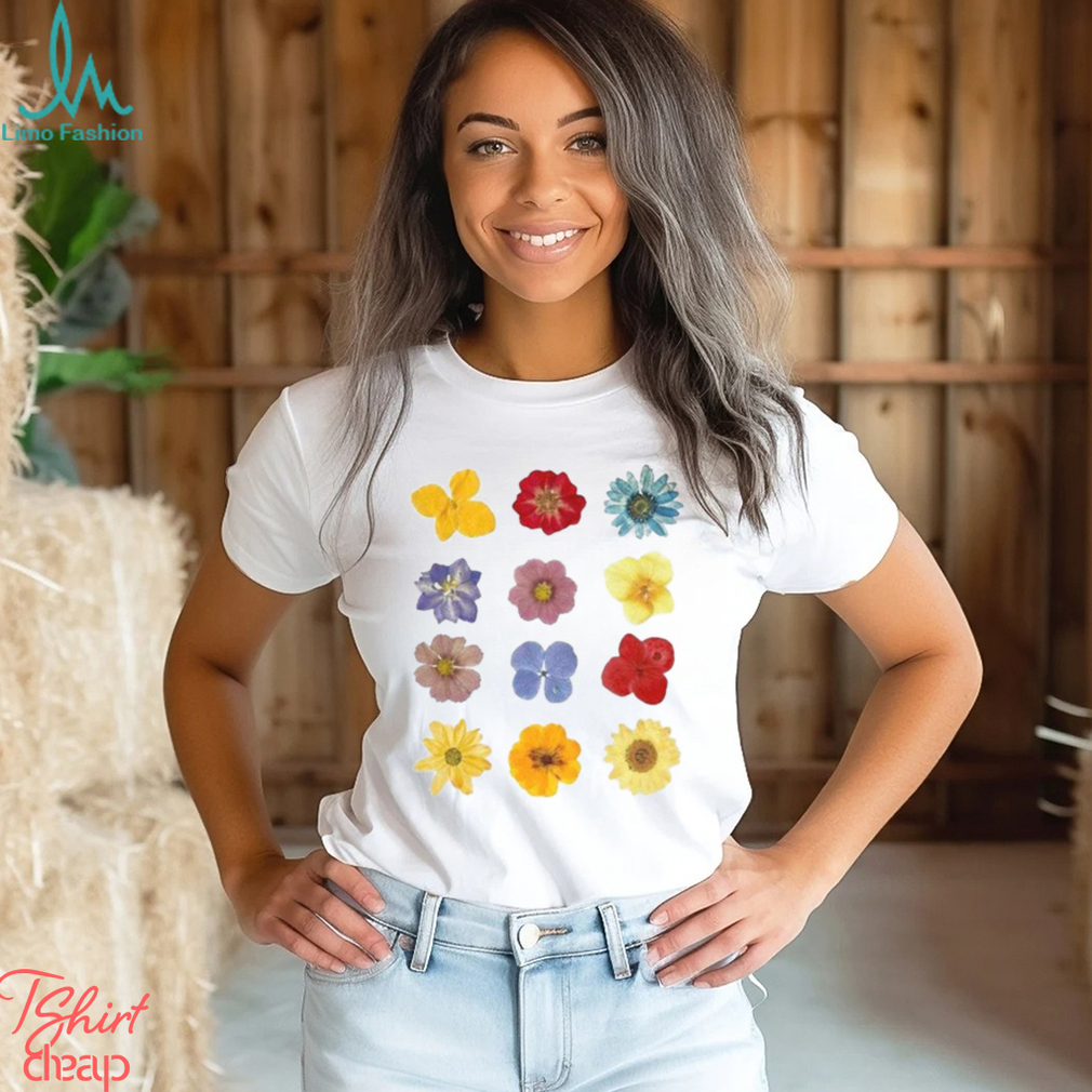 Pressed Flowers T Shirt Wildflower Shirt Motivation Classic Unisex Pressed Flowers T Shirt Wildflower Shirt Motivation Classic Unisex