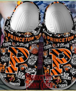 Princeton Tigers Logo Basketball Crocs For Adults