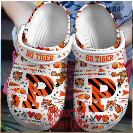 Princeton Tigers NCAA Crocs Shoes