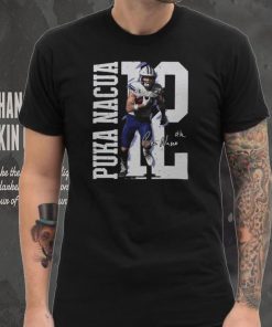 Puka Nacua College Stretch WHT Shirt