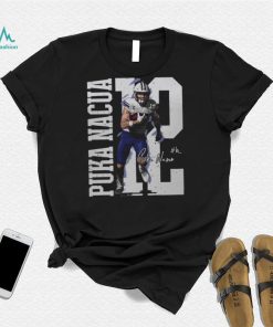 Puka Nacua College Stretch WHT Shirt