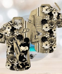 Purdue Boilermakers Hawaiian Shirt Mickey Love Surfing Trending Summer Gift