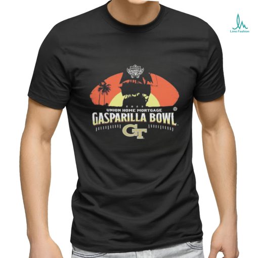 Quality 2023 Union Home Mortgage Gasparilla Bowl Georgia Tech Yellow Jackets Shirt