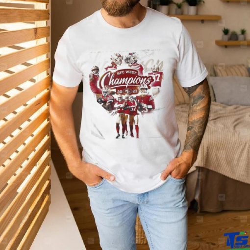 Quality Best in the West San Francisco 49ers NFC West Champions 2023 T Shirt