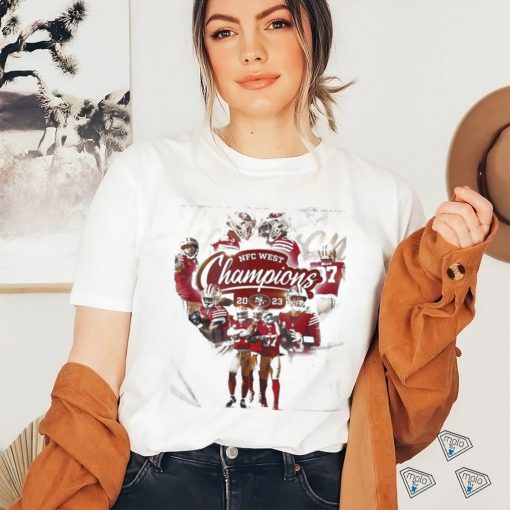Quality Best in the West San Francisco 49ers NFC West Champions 2023 T Shirt