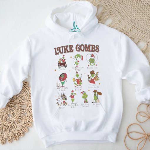 Quality Grinch Luke Combs Christmas 2023 Shirt
