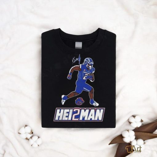 Quality Hei2man Ashton Jeanty Boise State Broncos Signature Unisex T Shirt