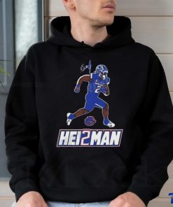 Quality Hei2man Ashton Jeanty Boise State Broncos Signature Unisex T Shirt