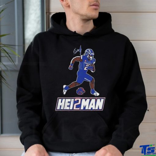 Quality Hei2man Ashton Jeanty Boise State Broncos Signature Unisex T Shirt