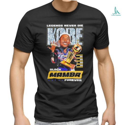 Quality Legend Never Die Kobe Bryant Black Mamba Forever Vintage Unisex T Shirt