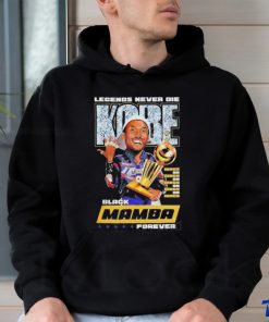 Quality Legend Never Die Kobe Bryant Black Mamba Forever Vintage Unisex T Shirt