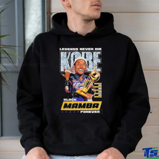 Quality Legend Never Die Kobe Bryant Black Mamba Forever Vintage Unisex T Shirt