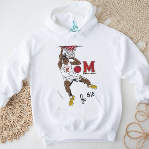 Quality Maryland Julian Reese Signature Slam Shirt