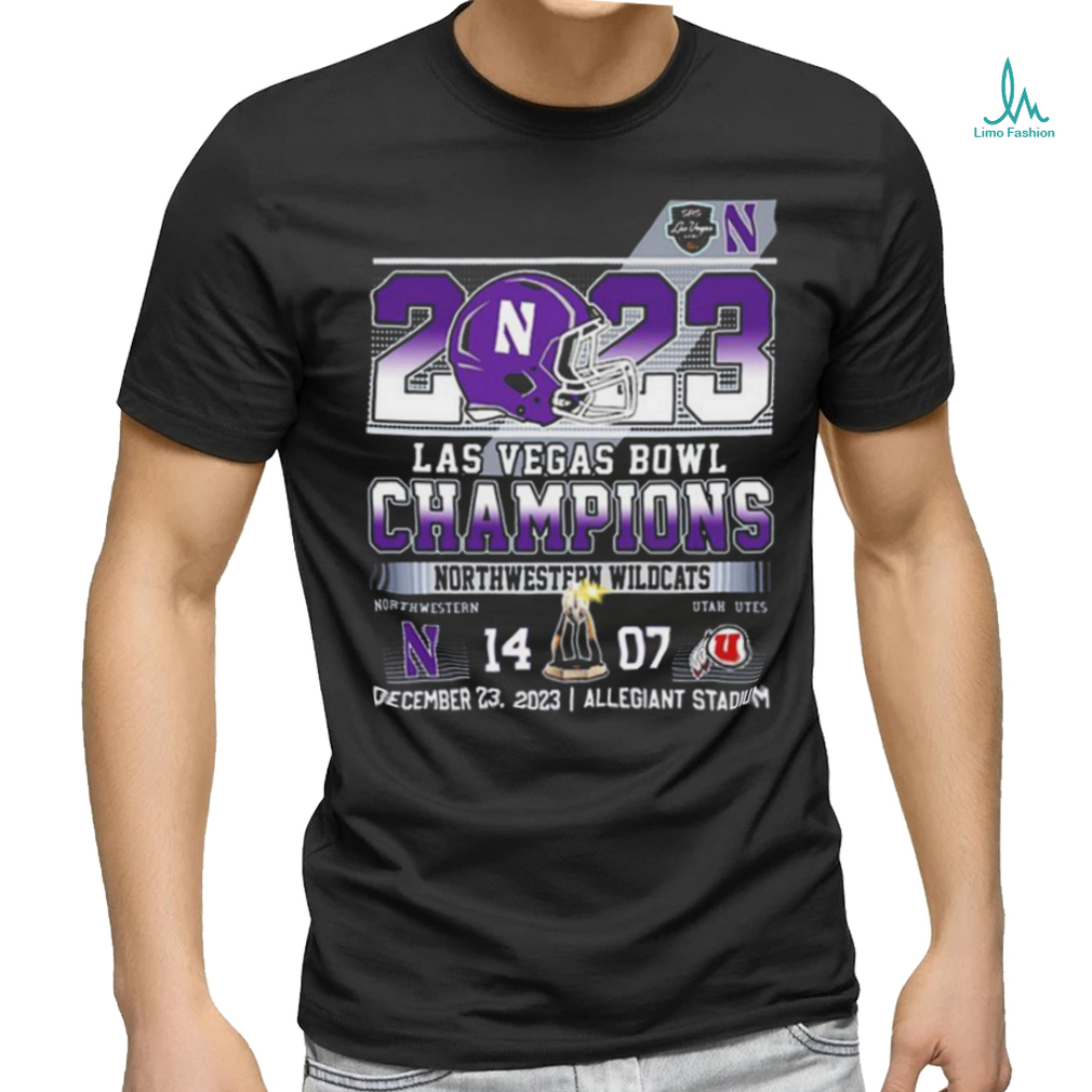 Quality Northwestern Wildcats 2023 Las Vegas Bowl Champions T Shirt Quality Northwestern Wildcats 2023 Las Vegas Bowl Champions T Shirt