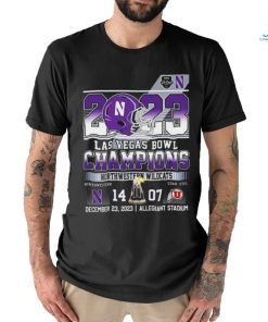 Quality Northwestern Wildcats 2023 Las Vegas Bowl Champions T Shirt, hoodie, sweater, long sleeve and tank top Quality Northwestern Wildcats 2023 Las Vegas Bowl Champions T Shirt