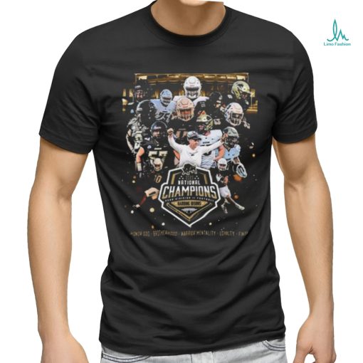 Quality Offically Poster Harding Bison Win The National Champions NCAA Division II Football 2023 Unisex T Shirt