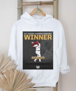 Quality Shohei Ohtani AL Hank Aaron Award Winner Unisex T Shirt