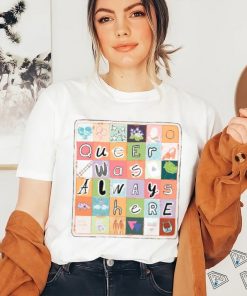 Queer Was Always Here Alice Oseman X Qwah Shirt