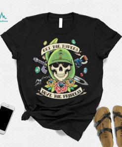 Questing for Life Skull Get The Rupees Save The Princess t shirt