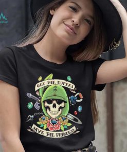 Questing for Life Skull Get The Rupees Save The Princess t shirt