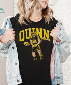 Quinn Schulte 30 Iowa Hawkeyes caricature shirt