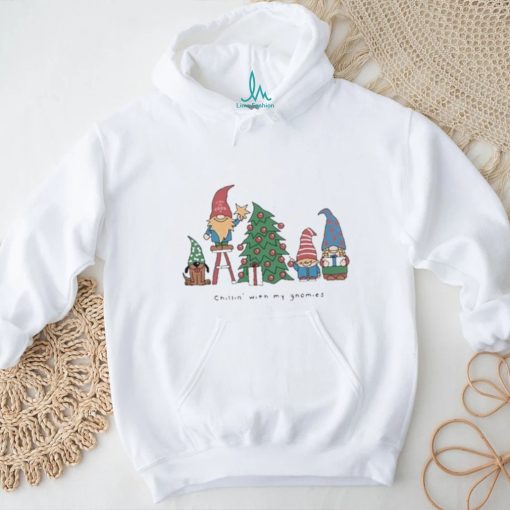 Quirky Chillin’ With My Gnomies Tree T Shirt