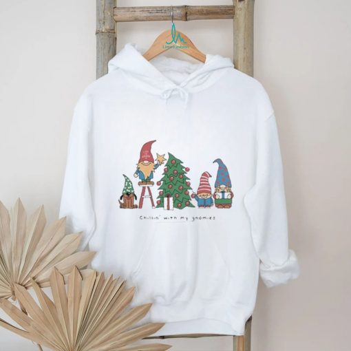 Quirky Chillin’ With My Gnomies Tree T Shirt