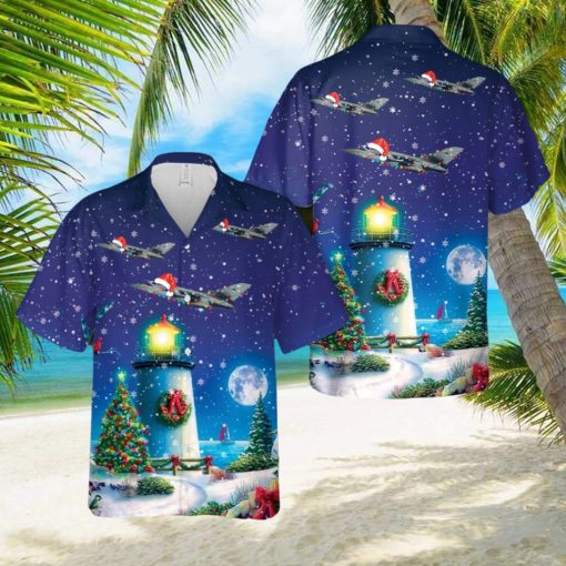 RAF Panavia Tornado F3 Christmas 3D Hawaiian Shirt Beach Lover Gift