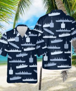 RMS Titanic Silhouette Aloha Short Sleeve 3D Printed Hawaiian Shirt For Men And Women