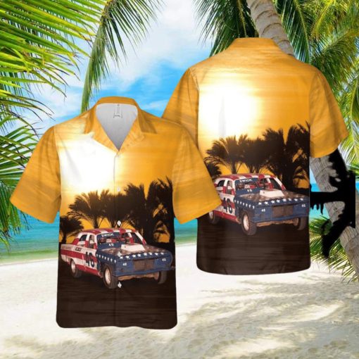 Racing Car 3D Hawaiian Shirt Beach Lover Gift