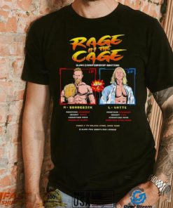 Rage in the Cage slam Championship edition M Broderick vs L Watts shirt