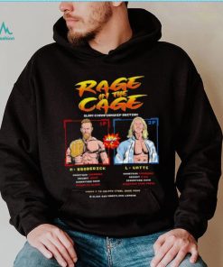 Rage in the Cage slam Championship edition M Broderick vs L Watts shirt