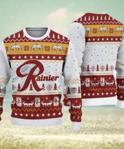 Rainier Beer Ugly Knitted Christmas Sweater