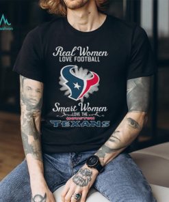Real Women Love Football Smart Women Love The Houston Texans 2023 Logo Shirt