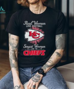 Real Women Love Football Smart Women Love The Kansas City Chiefs 2023 Logo Shirt
