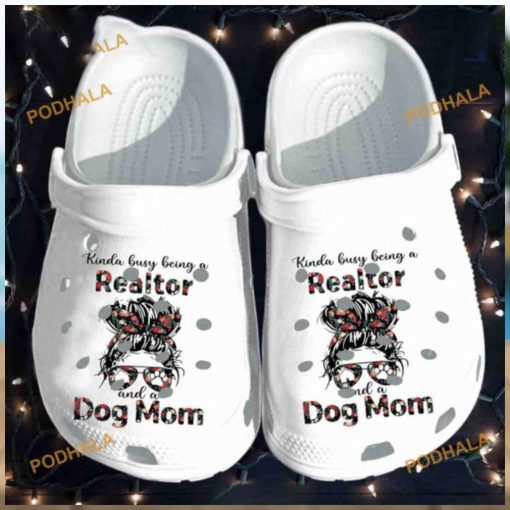 Realtor Dog Mom, Mother’s Day Special Crocs Clog Shoes