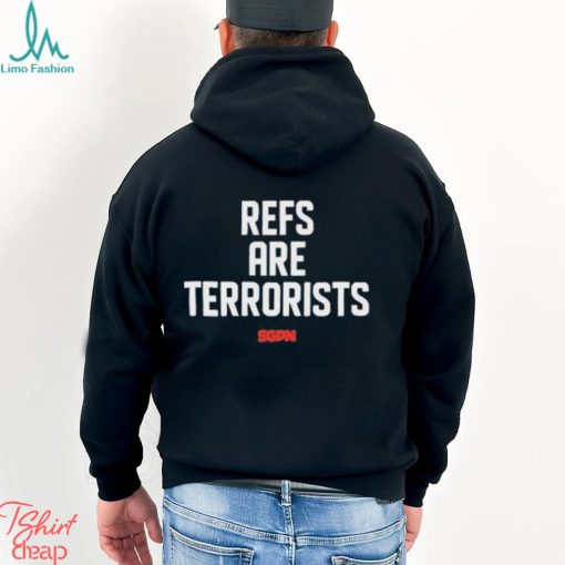 Refs are terrorist shirt